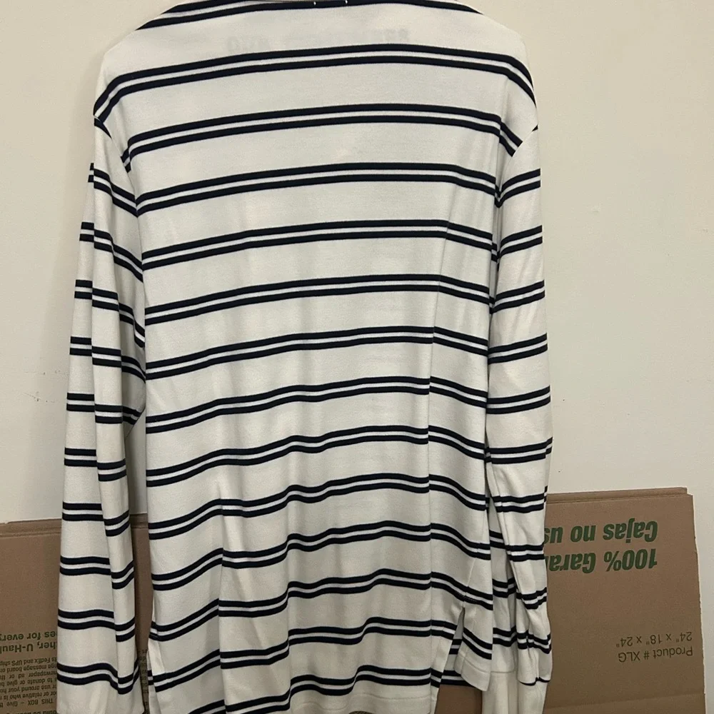 Ralph Lauren‎ Cream and Black Polo